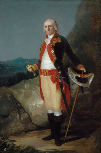 General José de Urrutia y de las Casas by Francisco de Goya